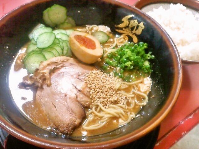 冷や汁ラーメン